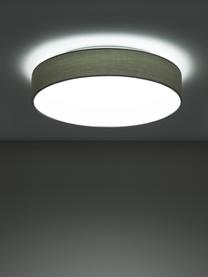 Plafón LED Helen, Verde oliva, Ø 52 x Al 11 cm