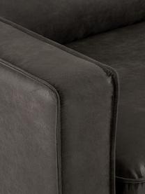 Sofa Hunter (2-Sitzer) aus recyceltem Leder, Bezug: Recyceltes Leder (70% Led, Gestell: Massives Kiefernholz, FSC, Leder Taupe, B 164 cm x T 90 cm