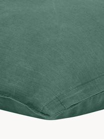 Fundas de almohada de algodón Arlene, 2 uds., Verde oscuro, An 40 x L 80 cm