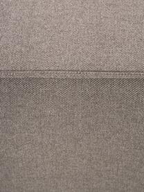 Sofa-Hocker Lennon, Bezug: 100 % Polyester Der strap, Gestell: Massives Kiefernholz, Spe, Webstoff Taupe, B 88 x T 88 cm