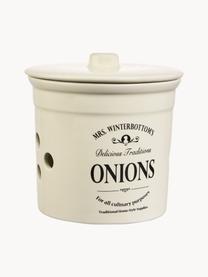 Boîte de rangement Mrs Winterbottoms Onions, Grès cérame, Onions, Ø 17 x haut. 18 cm