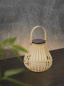 Outdoor solar lamp Leo To-Go, Diffuser: kunststof, Lichtbeige, wit, Ø 30 x H 30 cm