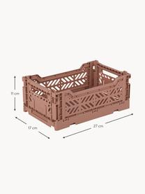 Caja plegable Mini, 27 cm, Plástico, Turrón, An 27 x F 17 cm