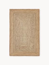 Handgefertigter Jute-Teppich Sharmila, 100 % Jute, Braun, B 60 x L 90 cm (Grösse XXS)