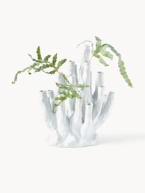 Design Porzellan-Vase Coral, H 40 cm, Porzellan, Off White, B 30 x H 40 cm