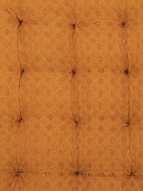 Waffelpiqué-Sitzkissen Gopher, Bezug: 100% Baumwolle, Senfgelb, 40 x 40 cm