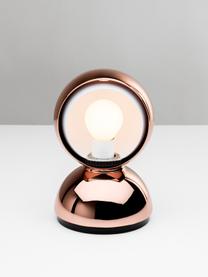 Petite lampe à poser orientable Eclisse, Tons cuivre, Ø 12 x haut. 18 cm