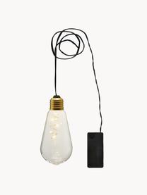 Dekoratívna LED lampa Glow, 2 ks, Mosadzné odtiene, priehľadná, Ø 6 x V 13 cm