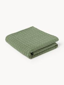 Copriletto in piqué waffle Orville, 100% cotone

Il materiale utilizzato in questo prodotto è testato per le sostanze nocive e certificato secondo l'OEKO-TEX Standard 100 - Textile by OEKO-TEX® , CITEVE, 4265CIT., Verde oliva, Larg. 180 x Lung. 250 cm (per letti da 140 x 200 cm)