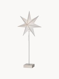 Étoile lumineuse en pin Astro, Tons blancs, larg. 35 x haut. 74 cm