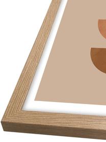 Gerahmter Digitaldruck Bowls, Bild: Digitaldruck auf Papier, Rahmen: Holz, Mitteldichte Holzfa, Front: Glas, Bowls, B 32 x H 42 cm