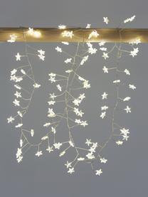 Guirnalda de luces LED Compact Stars, blanco cálido, Plástico, Plateado, L 120 cm