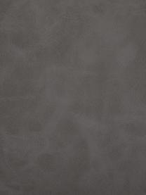 Silla tapizada en cuero sintético Iskia, Tapizado: cuero sintético (95% poli, Estructura: aglomerado, Patas: metal, Gris oscuro, negro, An 54 x F 55 cm