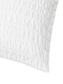 Funda de almohada de algodón Esme, Reverso: tejido renforcé Densidad , Blanco, An 45 x L 110 cm