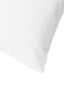 Funda de almohada de algodón Esme, Reverso: tejido renforcé Densidad , Blanco, An 45 x L 110 cm