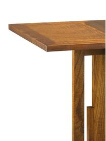 Mesa auxiliar plegable Star, Madera de mindi, Marrón, An 90 x Al 78 cm