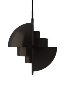 Lámpara de techo ajustable  Multi-Lite, tamaños diferentes, Lámpara: aluminio con pintura en p, Cable: plástico, Negro mate, Ø 23 x Al 28 cm