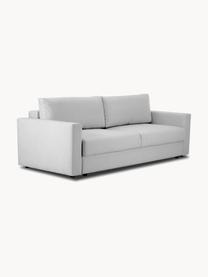 Schlafsofa Tasha (3-Sitzer) mit Stauraum, Bezug: 100% Polyester Der hochwe, Webstoff Hellgrau, B 235 x T 100 cm