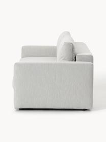 Schlafsofa Tasha (3-Sitzer) mit Stauraum, Bezug: 100% Polyester Der hochwe, Webstoff Hellgrau, B 235 x T 100 cm