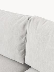 Schlafsofa Tasha (3-Sitzer) mit Stauraum, Bezug: 100% Polyester Der hochwe, Webstoff Hellgrau, B 235 x T 100 cm