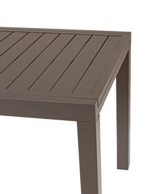 Mesa para exterior extensible Hilde, tamaños diferentes, Marrón café, An 160-240 x F 90 cm