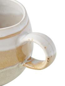 Ručně vyrobený kávový šálek s barevným přechodem April, Kamenina
Napůl glazované, napůl přírodní, čímž vynikne charakter řemeslného zpracování, Odstíny žluté, Ø 9 x V 8 cm, 275 ml