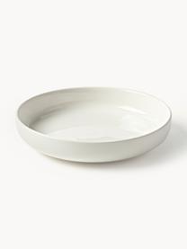 Porcelánové hluboké talíře Nessa, 2 ks, Vysoce kvalitní porcelán, Tlumeně bílá, lesklá, Ø 21 cm