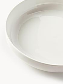 Porzellan Pastateller Nessa, 2 Stück, Hochwertiges Hartporzellan, Off White, glänzend, Ø 21 cm