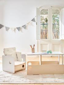 Silla de aprendizaje infantil Nuun, Tablero de fibras de densidad media (MDF), Madera, blanco, An 38 x Al 71 cm