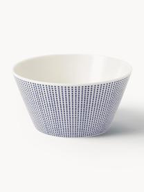 Miska z porcelánu Pacific Blue, Porcelán, Bodkovaný, Ø 15 x V 8 cm