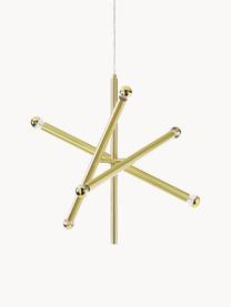 Design hanglamp Sticks, Messingkleurig, B 60 cm