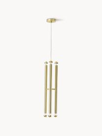 Lampada a sospensione di design Sticks, Baldacchino: metallo spazzolato, Ottonato, Ø 60