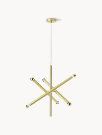 Lampada a sospensione di design Sticks, Baldacchino: metallo spazzolato, Ottonato, Ø 60