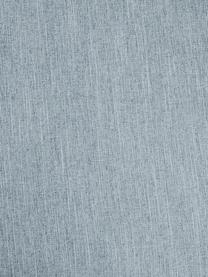 Canapé d'angle tissu gris 3 places Melva, Tissu bleu-gris