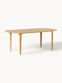 Oválny jedálenský stôl z dubového dreva Archie, 200 x 100, Masívne dubové drevo, ošetrené olejom (s FSC certifikátom), Dubové drevo, ošetrené olejom, Š 200 x H 110 cm