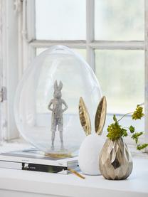 Ręcznie wykonane dekoracyjne jajko wielkanocne ze szkła Murina, Szkło, Transparentny, Ø 22 x W 30 cm