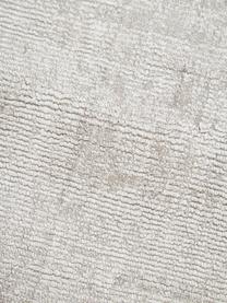 Tappeto rotondo in viscosa fatto a mano Jane, Retro: 100% cotone Il materiale , Greige, Ø 300 cm (taglia XL)