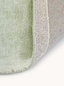 Ručne tkaný koberec z viskózy Jane, Šalviovozelená, Š 160 x D 230 cm (veľkosť M)