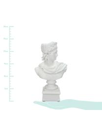 Candelabro Lady, Poliresina, Bianco, Larg. 15 x Alt. 24 cm