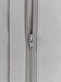 Federa arredo intrecciata color grigio chiaro Norman, Grigio chiaro, Larg. 30 x Lung. 50 cm