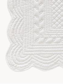 Prostírání Boutis, 2 ks, 100 % bavlna, Bílá, Š 34 cm, D 48 cm
