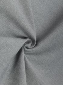 Poszewka na poduszkę z bawełny z efektem sprania Arlene, 2 szt., Ciemny  szary, S 40 x D 80 cm