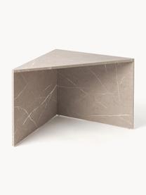 Tables basses aspect marbre Vilma, 2 élém., MDF avec revêtement mélaminé, Aspect marbre beige, Lot de différentes tailles