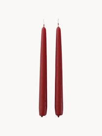 Dlhá sviečka Madeon, 4 ks, 40 % stearín, 60 % parafín, Vínovočervená, V 25 cm