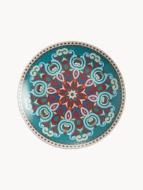 Vajilla de porcelana Shiraz, 6 comensales (18 pzas.), Porcelana, Multicolor, 6 comensales (18 pzas.)