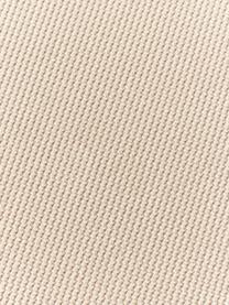 Hocker Alba, Bezug: 97 % Polyester, 3% Nylon , Füße: Kunststoff Dieses Produkt, Webstoff Beige, B 70 x H 42 cm, gebogen links