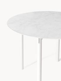 Table ronde Mavi, Ø 110 cm, Blanc, Ø 110 cm