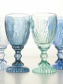 Wijnglazen-set Pantelleria, 6-delig, Glas, Blauwtinten, Ø 8 x H 17 cm