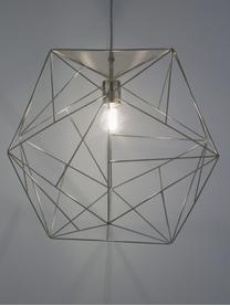 Lampada a sospensione Cape Town, Paralume: acciaio inossidabile rive, Argento, Ø 51 x Alt. 45 cm