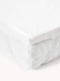 Viscoelastischer Memory-Foam-Topper Premium, Bezug: 60 % Polyester, 40 % Visk, Weiß, 180 x 200 cm